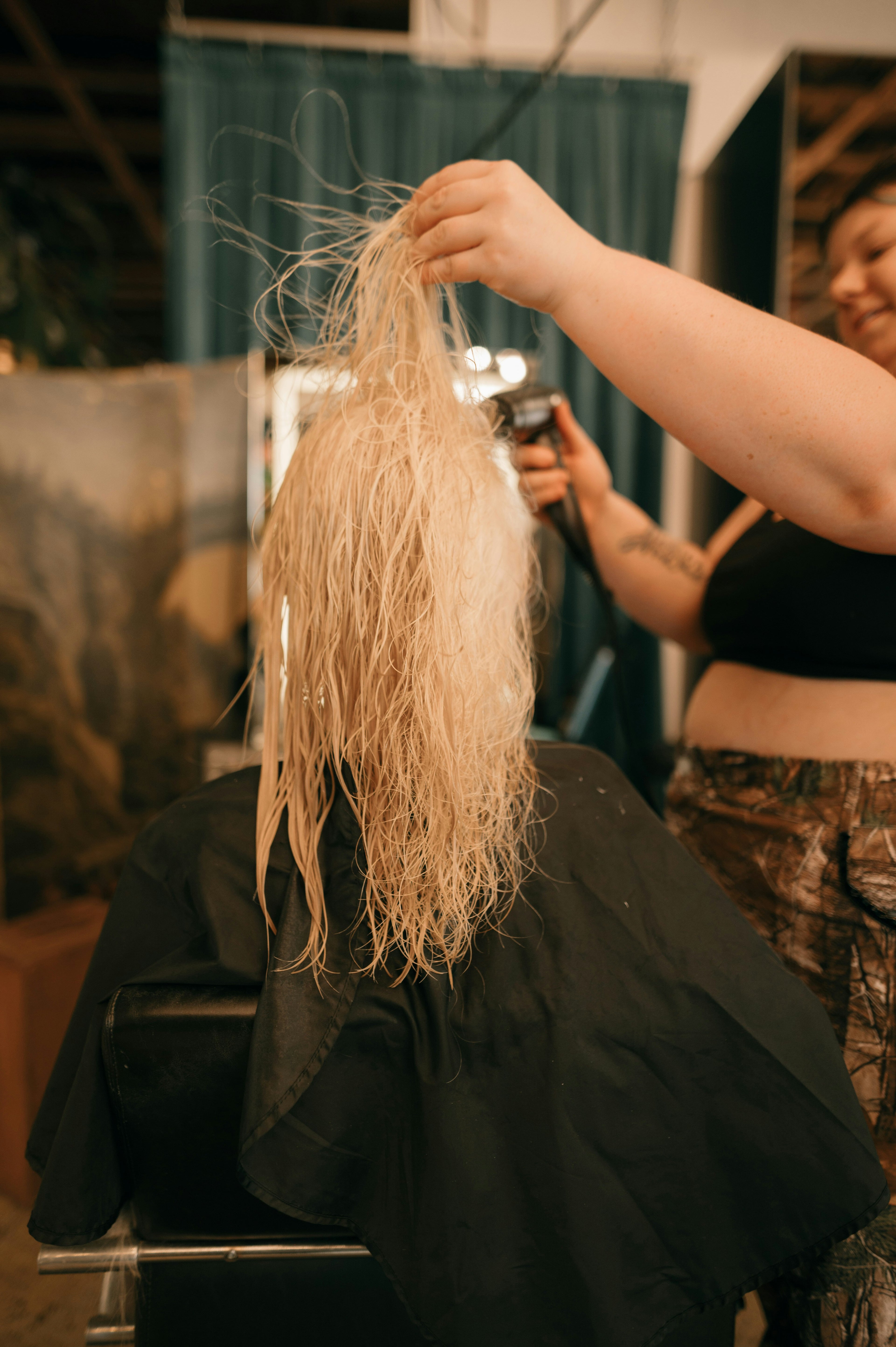 Professional Blow-Dry Technique at Home